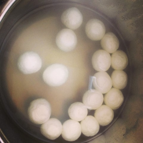 Rasgullas from 2% milk