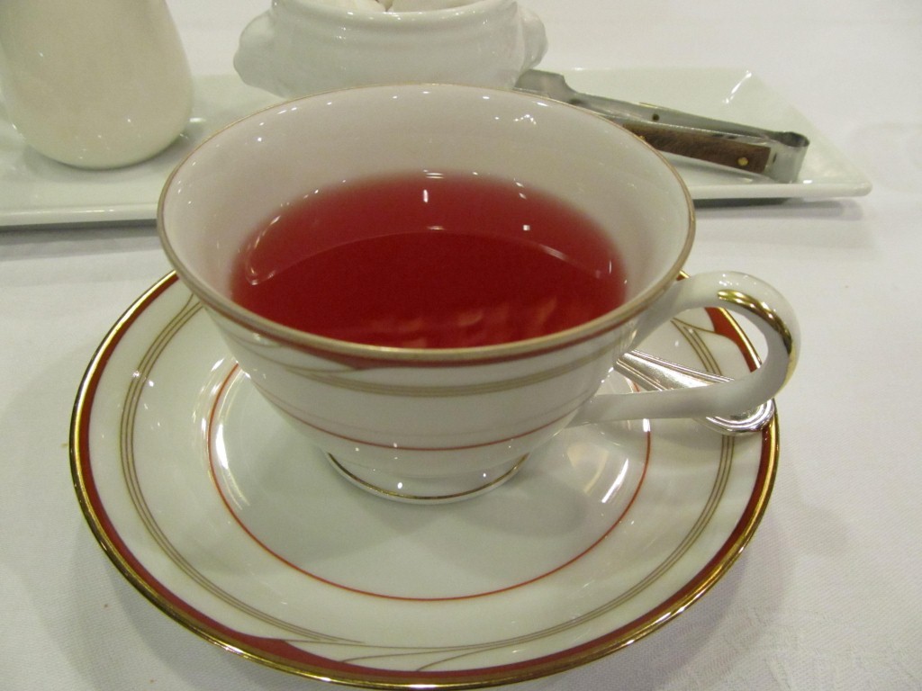 Orange rind tea, was really refreshing!