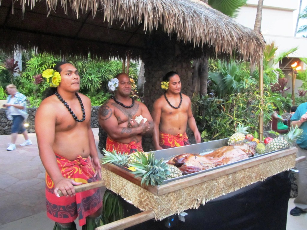 The cooked food presented in the end!