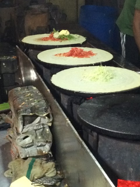 we ordered several varities like the "Jini dosa"  "Paneer dosa" "Pavbhaji dosa"