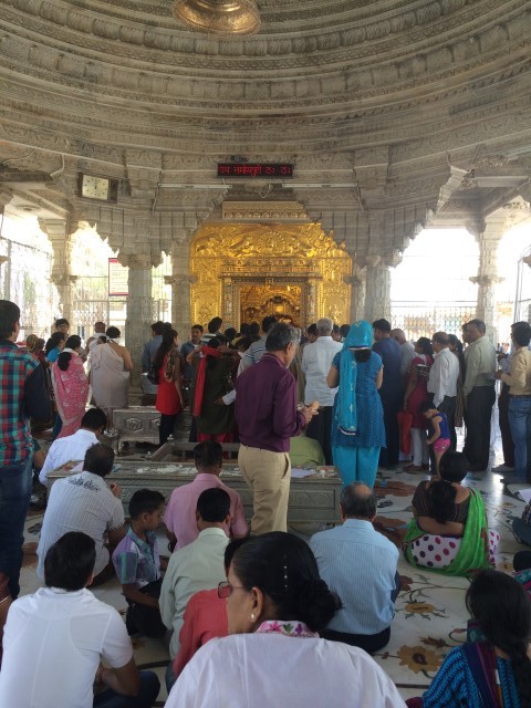 Ghantakarna Bhagwaan temple at Mowdy in Ahemdabad