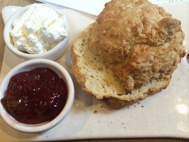 Scones, Jam and Whipped cream! Simply yummy