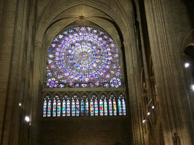 Stained glass window