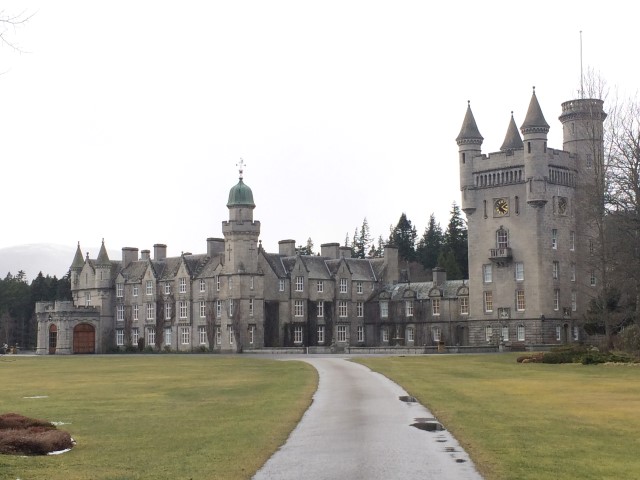 Balmoral palace -Queen's summer residence