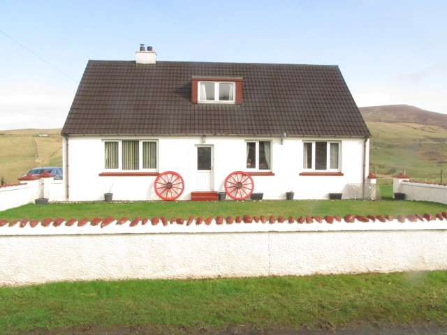 Old house in Scotland countryside