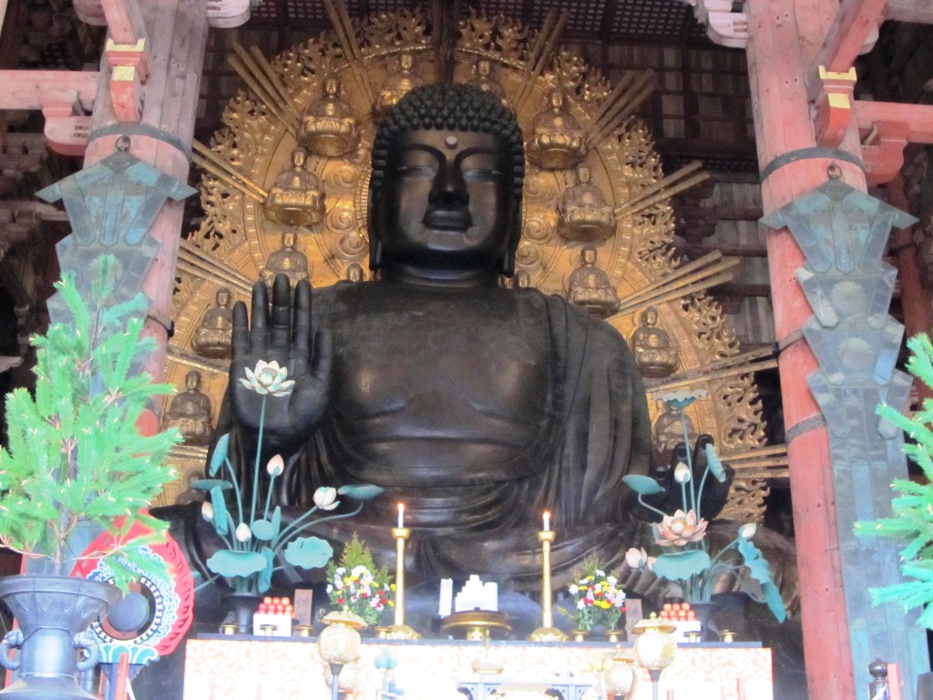 Big Buddha inside the temple